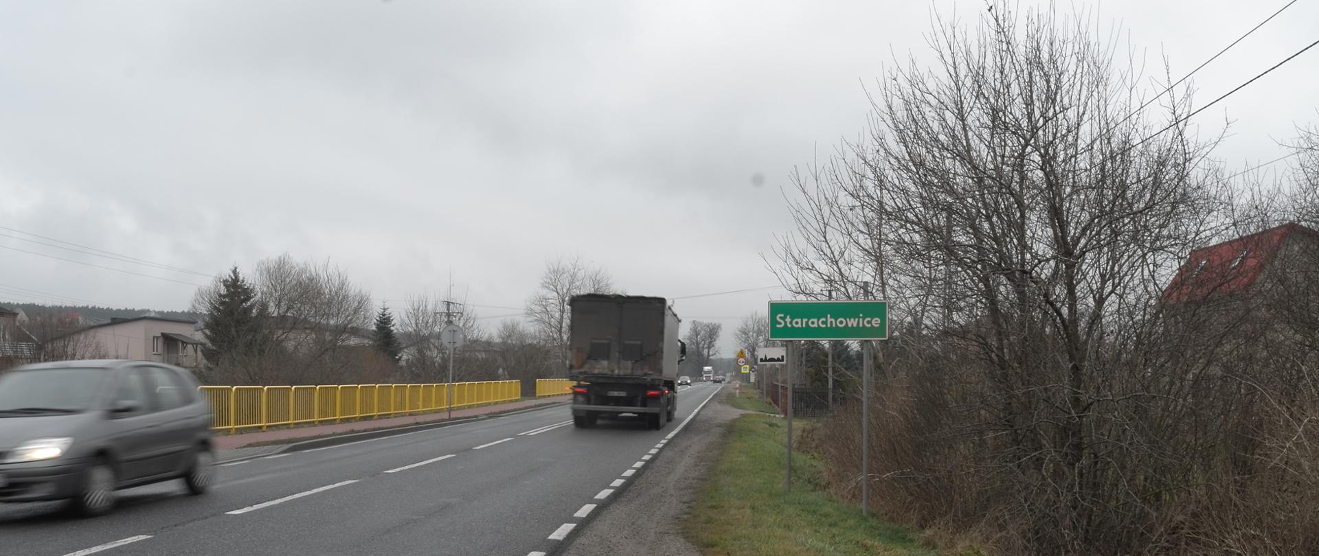 DK42 wjazd do Starachowic