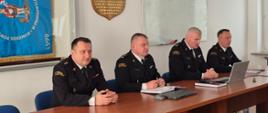 Odprawa w KP PSP Proszowice