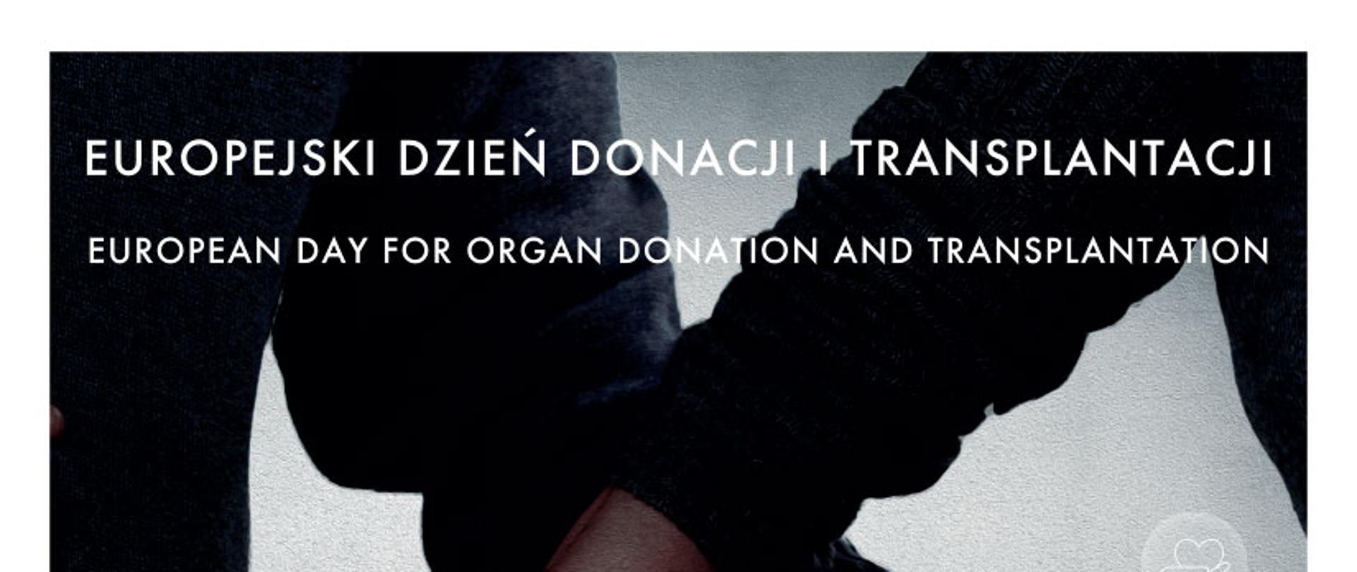 baner informujący o Europejskim Dniu Donacji i Transplantacji