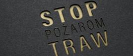 „Stop pożarom traw”!