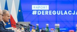 Premier D. Tusk i Minister A. Bodnar na spotkaniu dot. deregulacji ze stroną społeczną