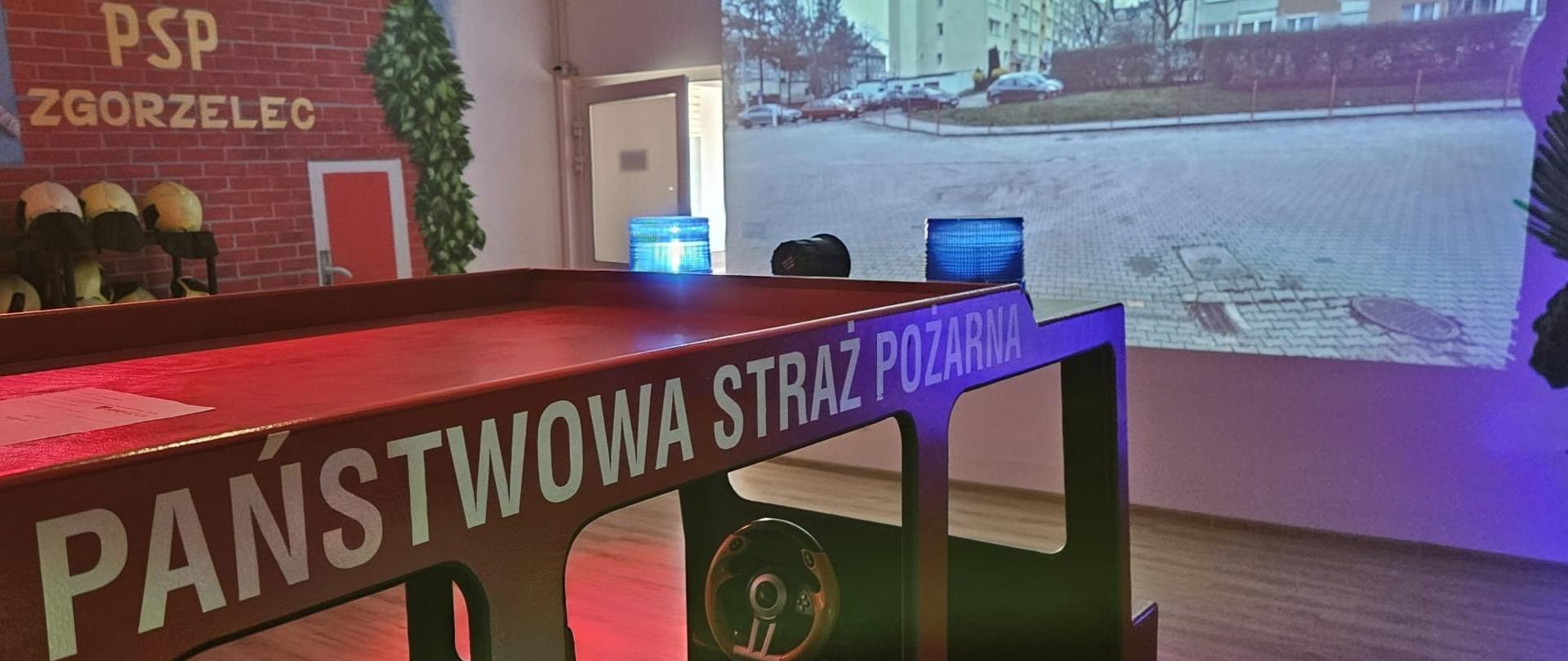 Sala edukacyjna przy Komendzie Powiatowej PSP Zgorzelcu