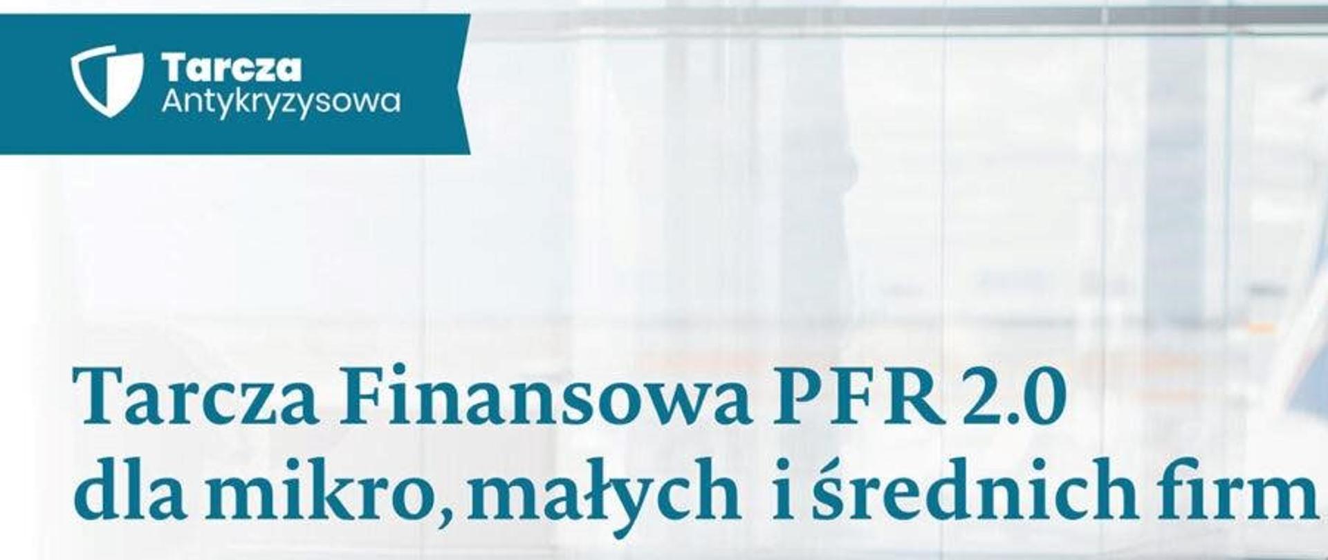 Infografika na temat tarczy finansowej PFR 2.0