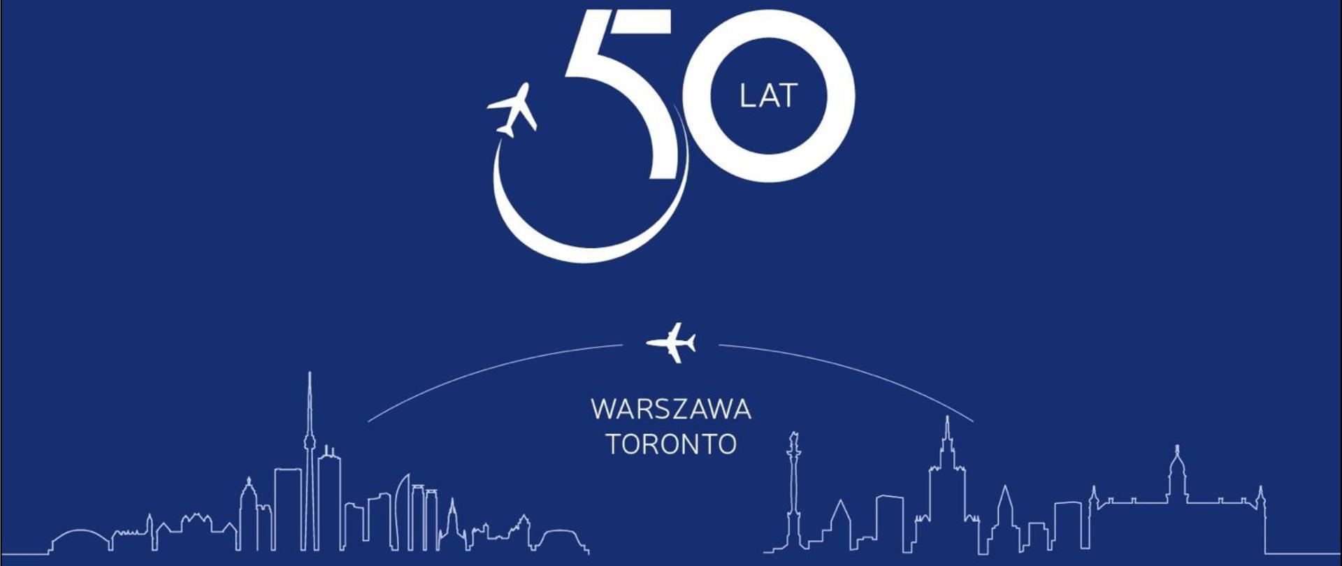 50. rocznica pierwszego lotu LOT na trasie Warszawa-Toronto