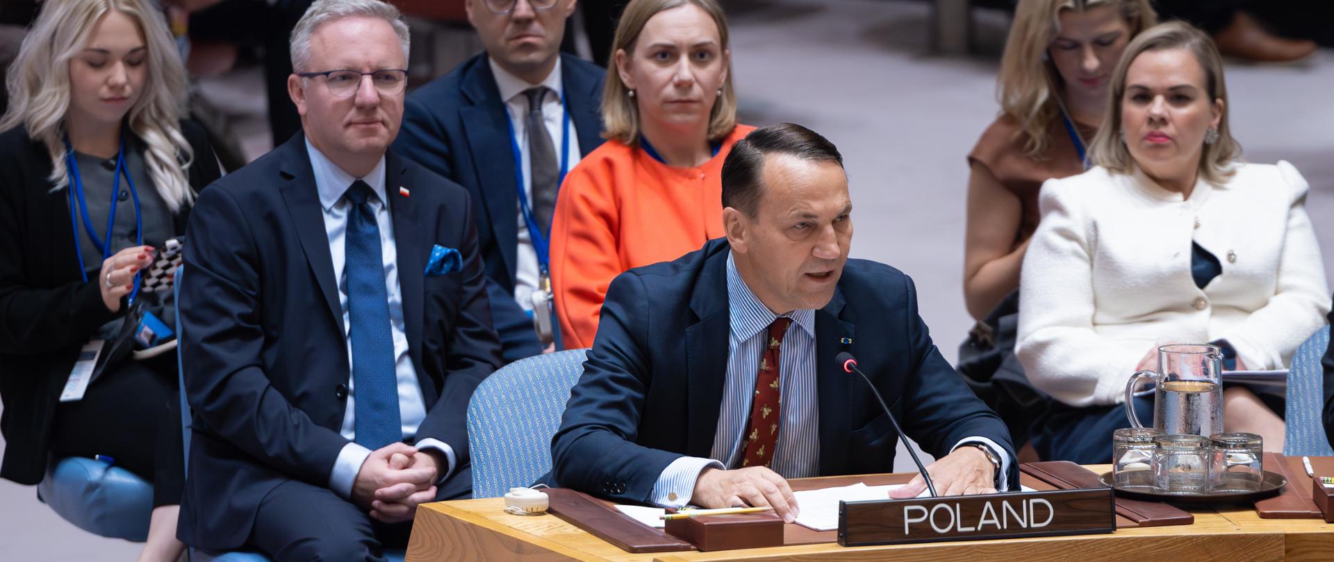 Deputy Prime Minister Radosław Sikorski visits New York