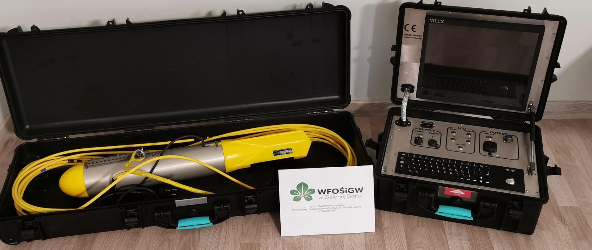 Doposażenie Komendy Powiatowej Państwowej Straży Pożarnej w Świebodzinie w sonar z wyposażeniem do prowadzenia działań ratowniczych na wodach stałych i płynących