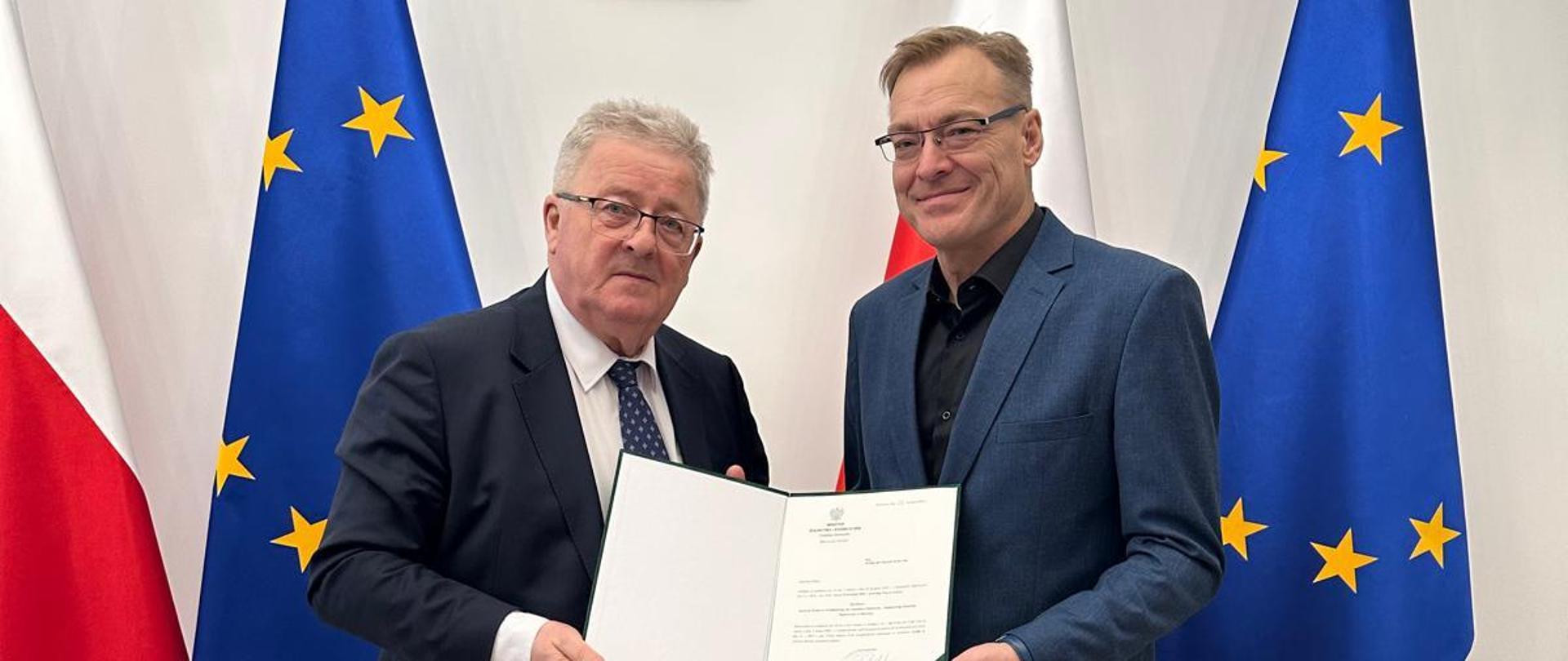 Nowy Dyrektor Instytutu Rybactwa Śródlądowego im. Stanisława Sakowicza - Państwowego Instytutu Badawczego w Olsztynie