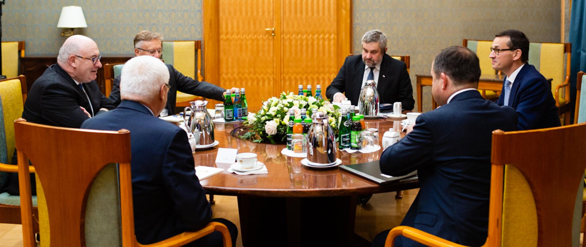 Spotkanie z komisarzem Philem Hoganem_Fot. Adam Guz KPRM