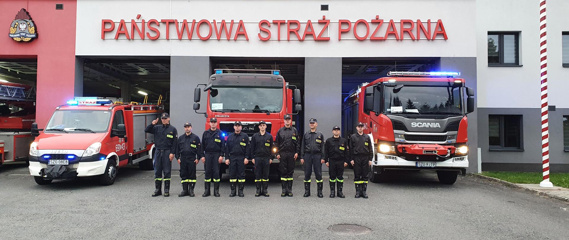 Hołd dla zmarłego funkcjonariusza