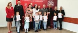 uroczyste wręczenie nagród w konkursie plastycznym "Straż pożarna w oczach dziecka"