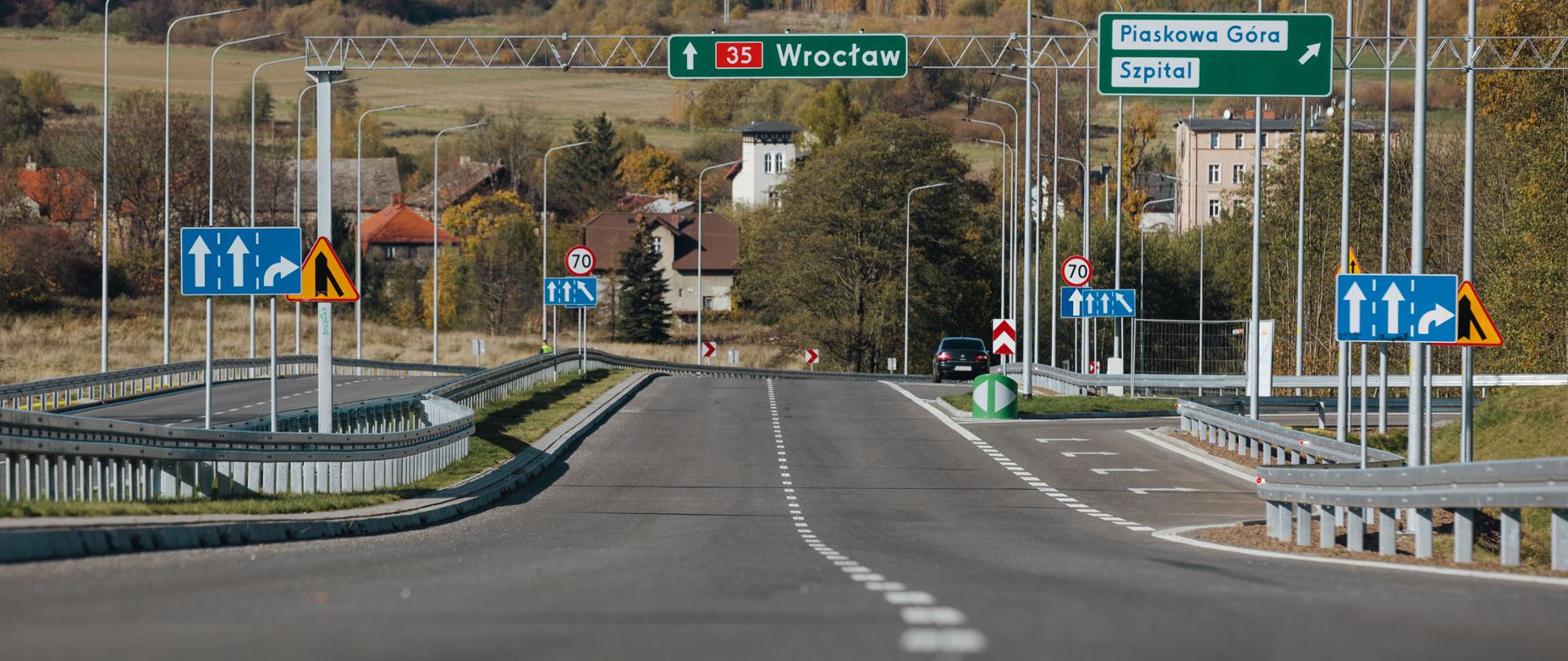 Obwodnica Wałbrzycha oddana do ruchu