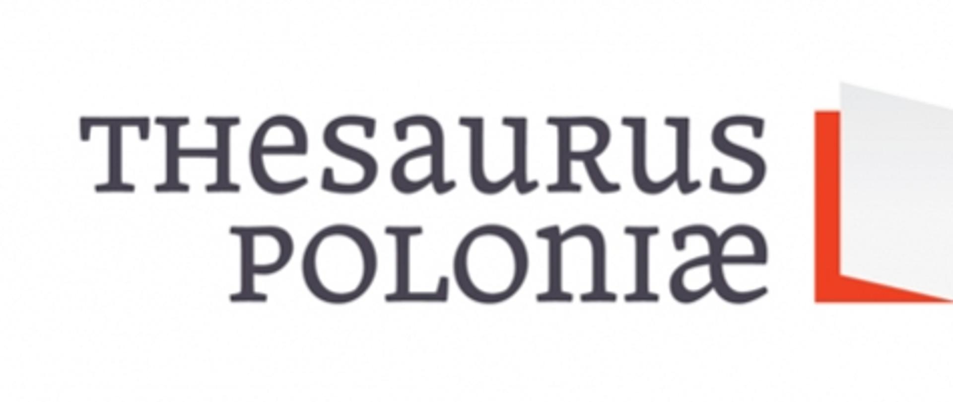 Thesaurus_Poloniae_logo_poziom_detail