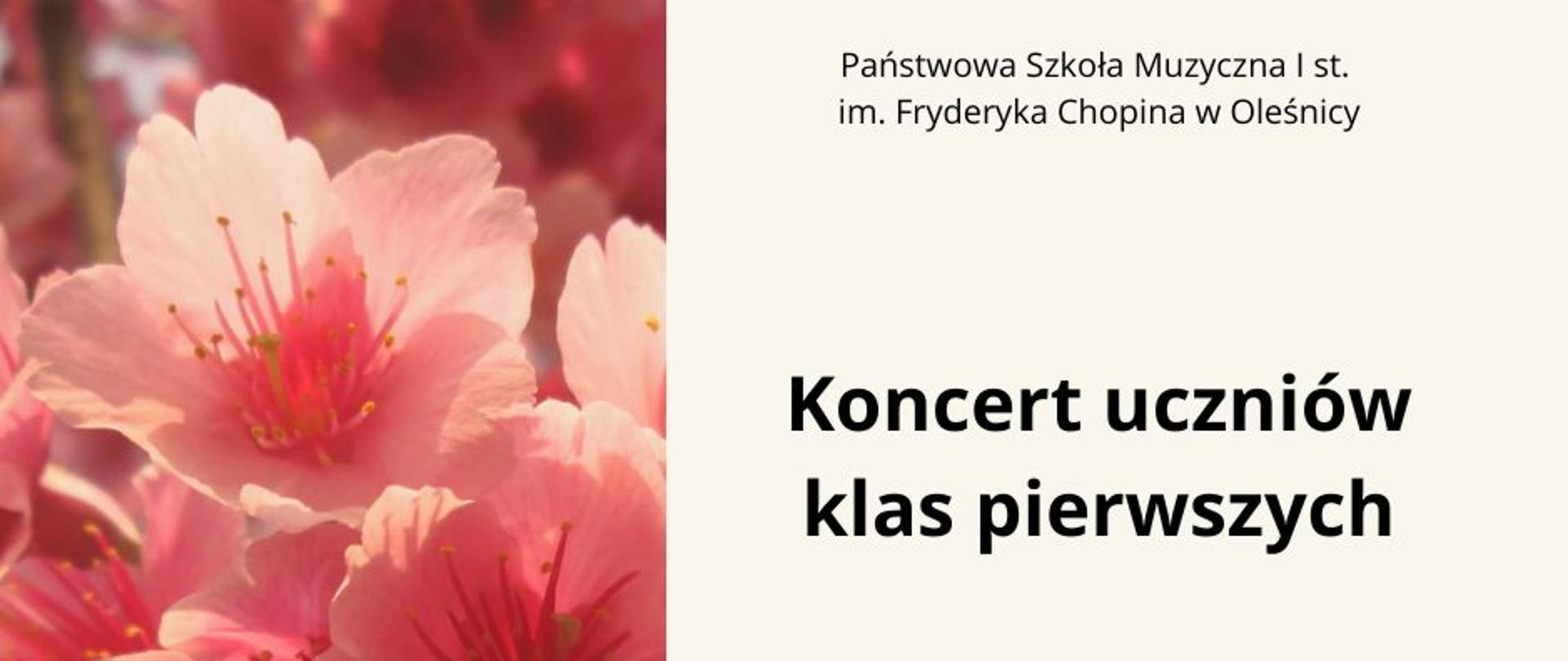 koncert uczniów kl 1