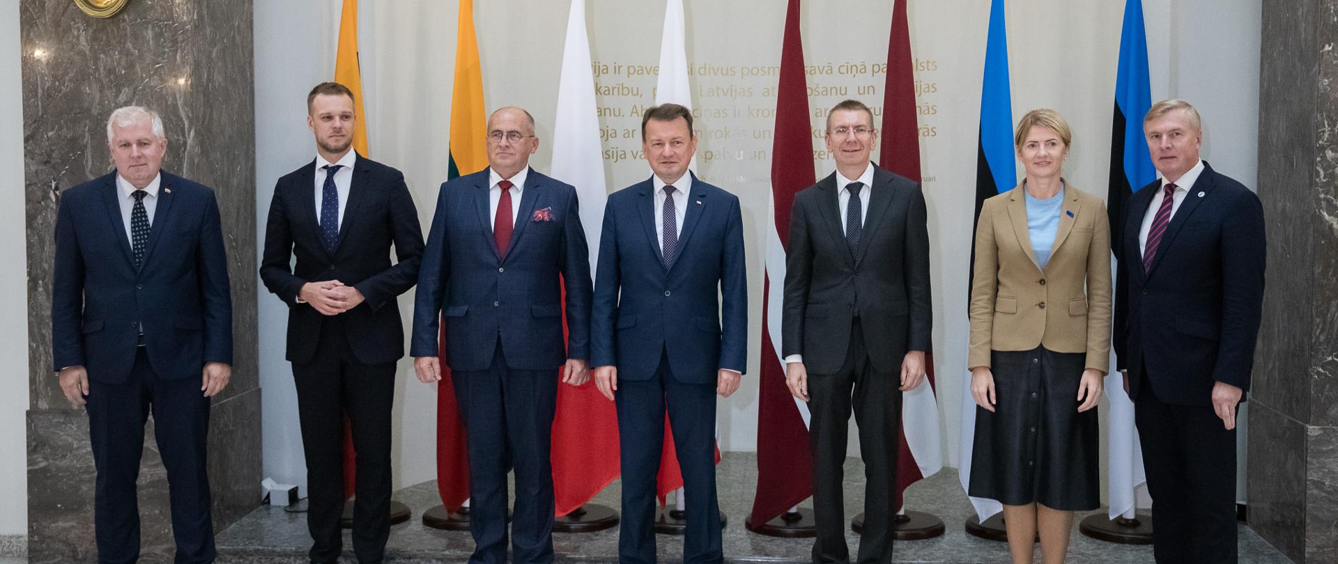 2021.09.13 Ryga , Lotwa . Minister Zbigniew Rau . Spotkanie ministrow MSZ oraz MON .Fot. Tymon Markowski / MSZ