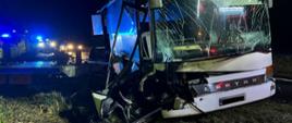 Wypadek autobusu z samochodem ciężarowym - 3