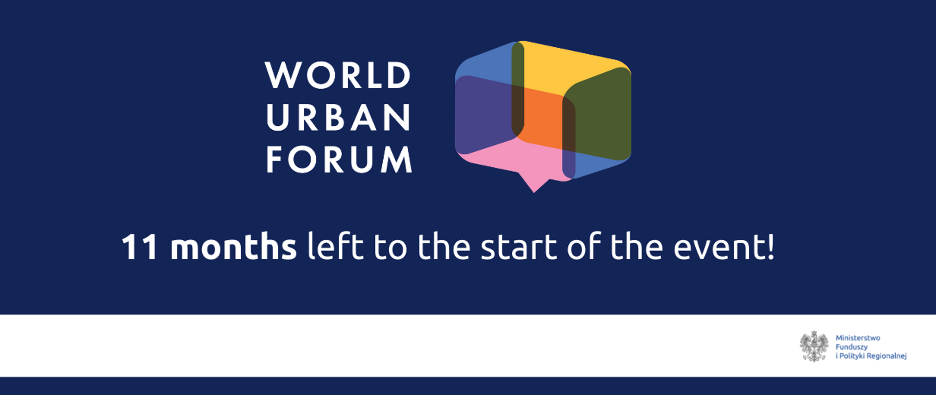 World Urban Forum in Katowice - 11 months left to the start of the event