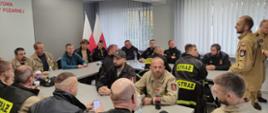Zakończenie kursu dowódców OSP z terenu powiatu leskiego