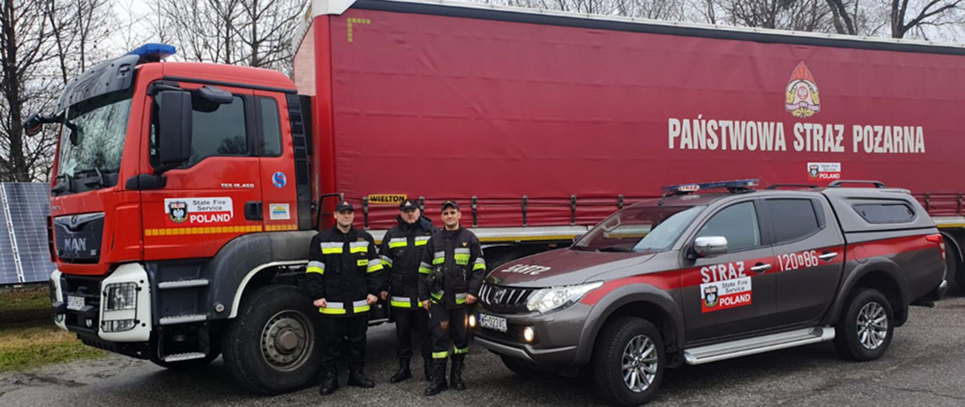 Polscy strażacy ruszyli z pomocą humanitarną dla Albanii