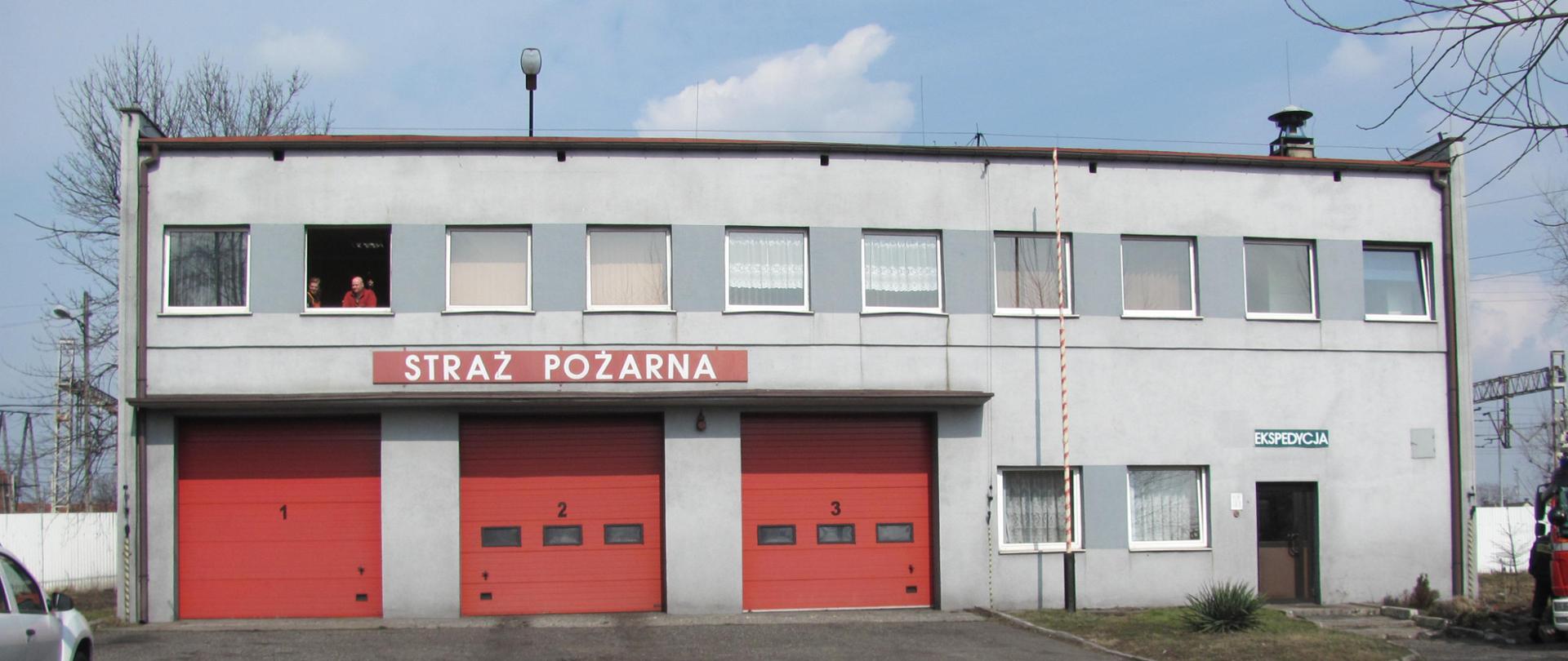 Zdjęcie prezentuje budynek jednostki OSP Koksownia Radlin