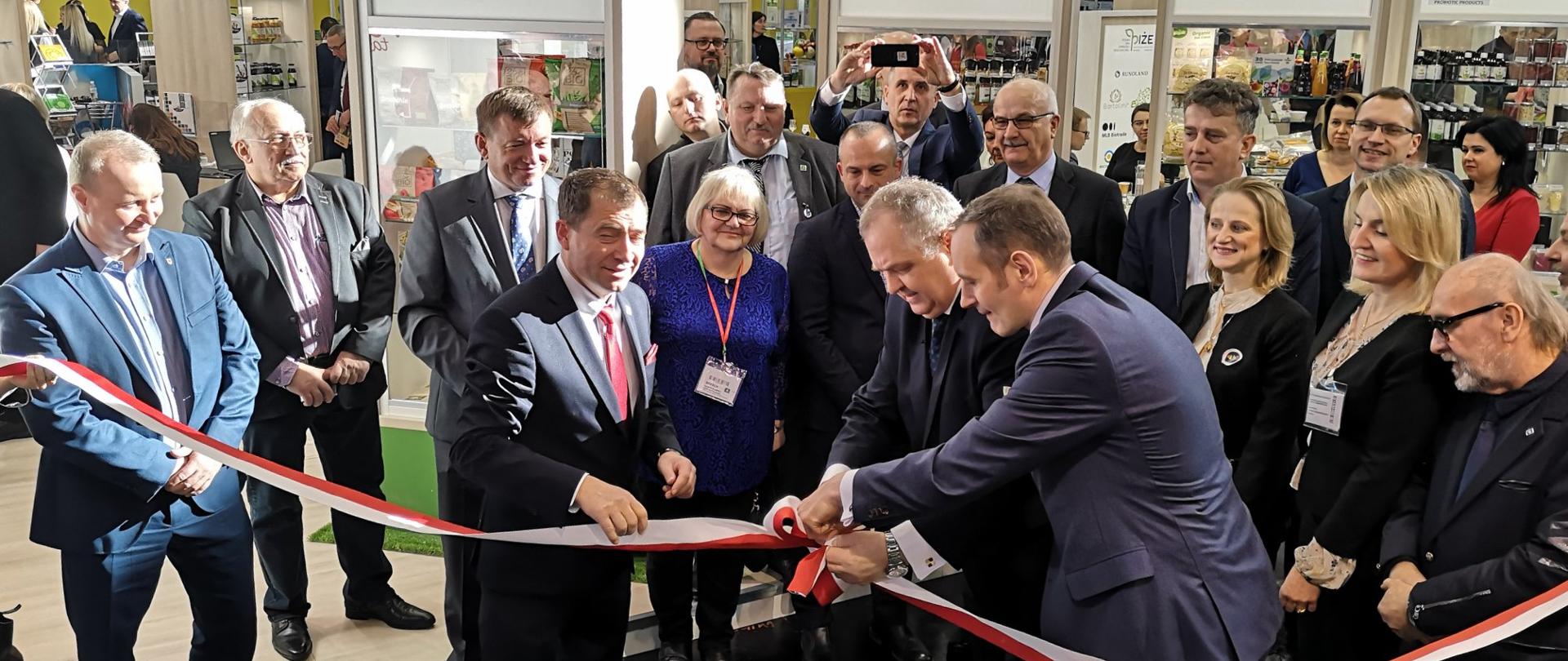 Otwarcie polskiego stoiska