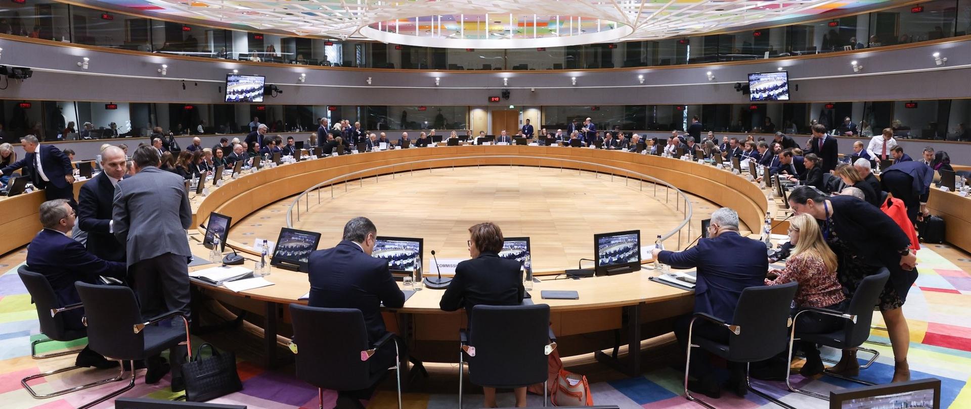 Minister infrastruktury Dariusz Klimczak uczestniczył w Brukseli w posiedzeniu unijnej Rady ds. Transportu