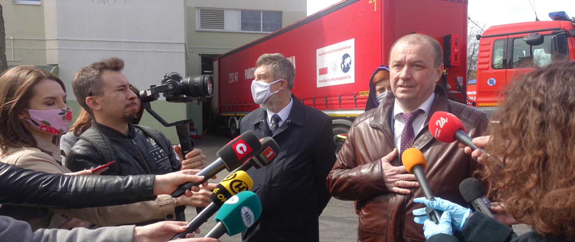 The Belarusian Minister of Health thanks for neighborly solidarity. 