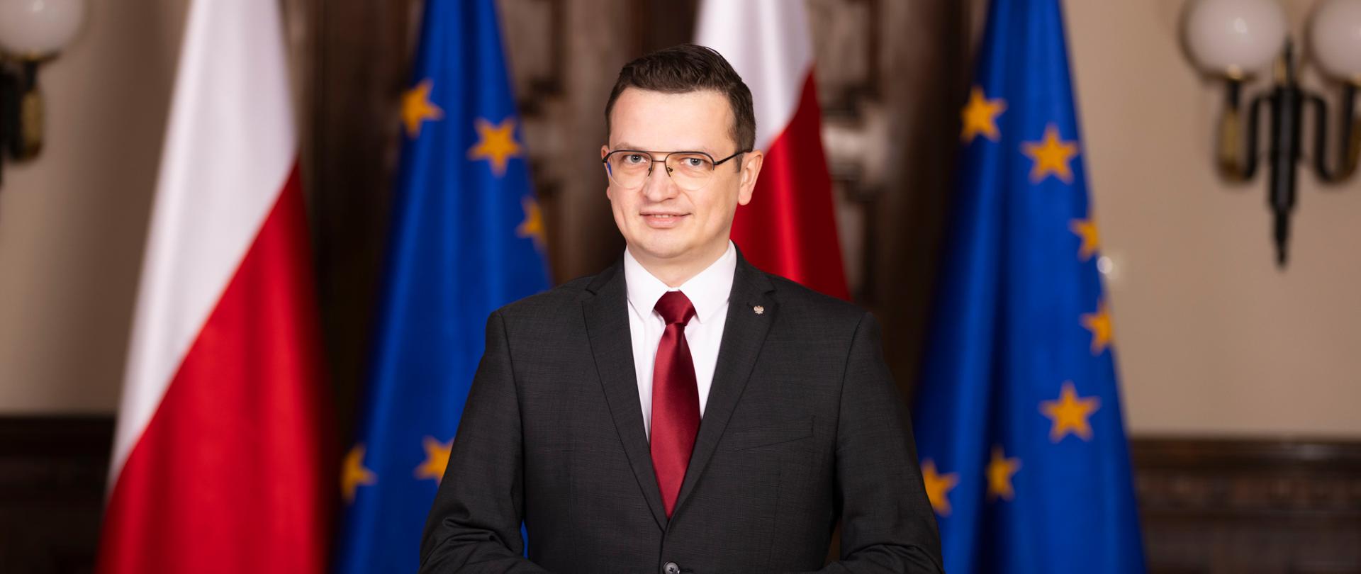 II Wicewojewoda Łódzki Grzegorz Majewski. 