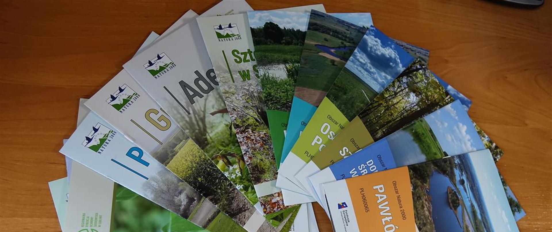 Foldery promujące obszary Natura 2000
