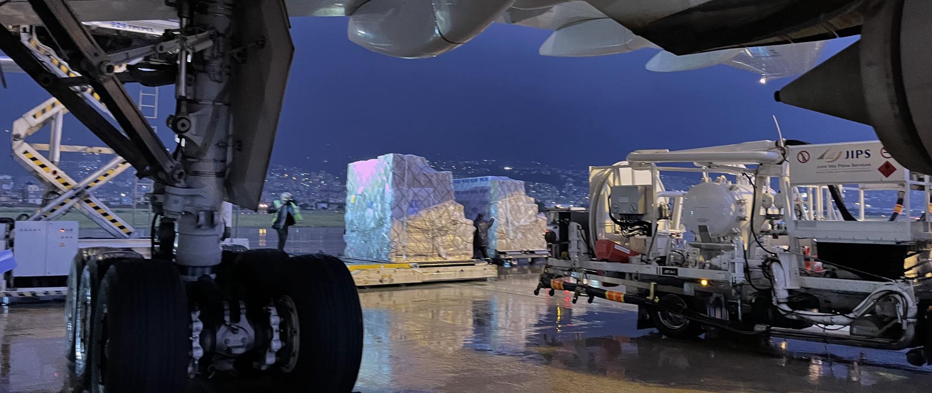 Poland helps Syrian people affected by the earthquake