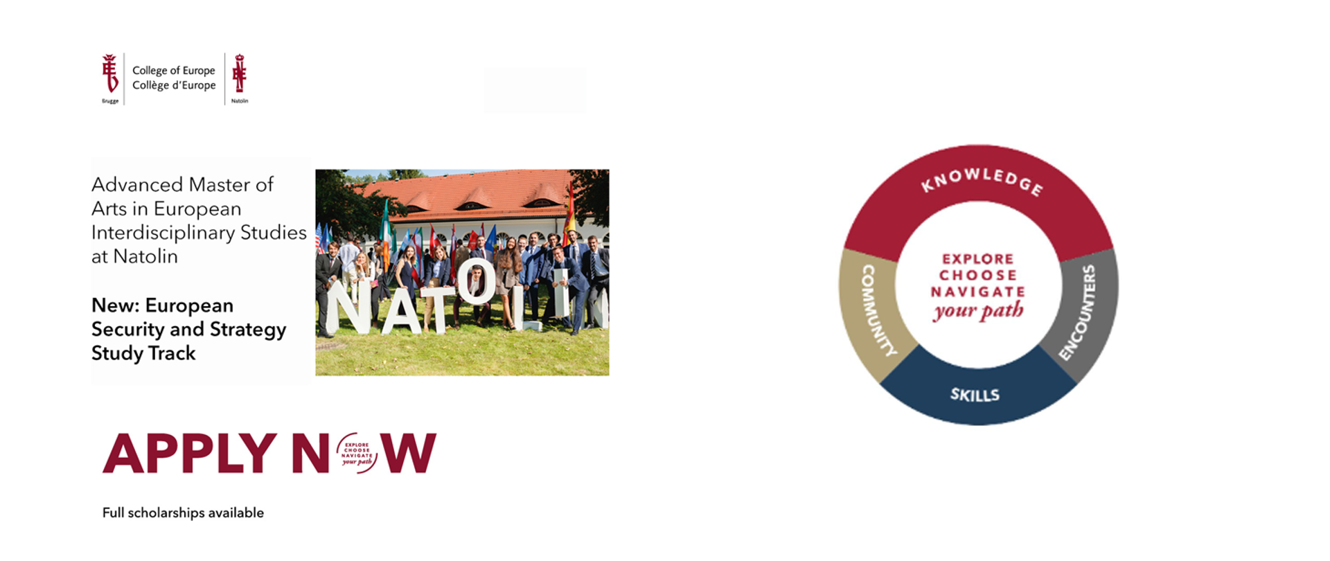 Logo of College of Europe - Natolin, Warsaw