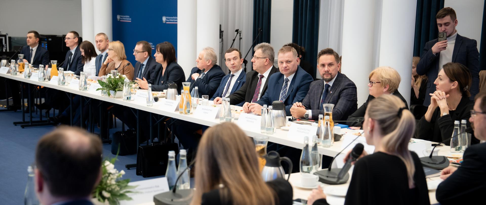 Spotkanie Wicewojewodów w Ministerstwie Rodziny, Pracy i Polityki Społecznej