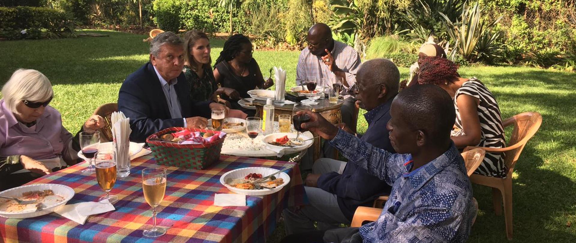 Meeting with Kenyan graduates of Polish universities in Nairobi