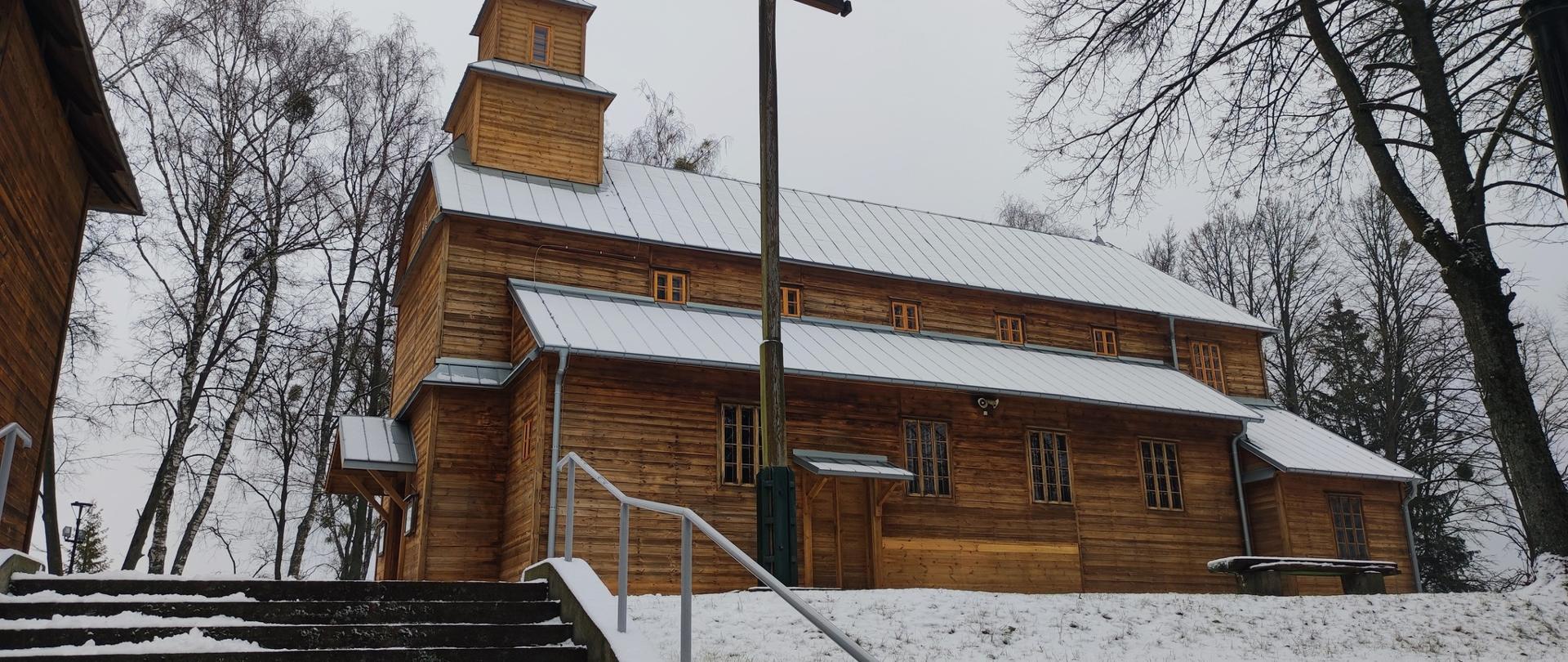 kościół pw. Matki Bożej Anielskiej w Monkiniach