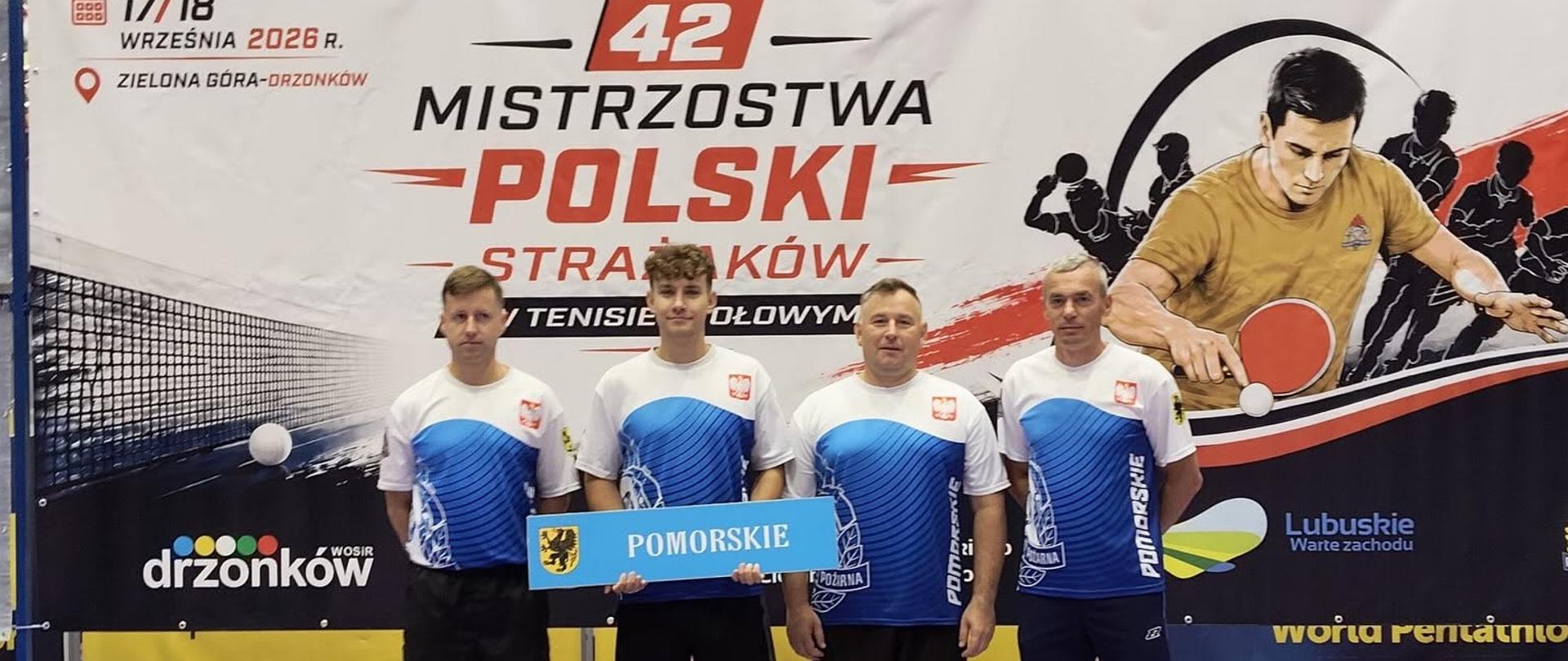 42. Indywidualne i Drużynowe Mistrzostwa Polski Strażaków PSP w Tenisie Stołowym