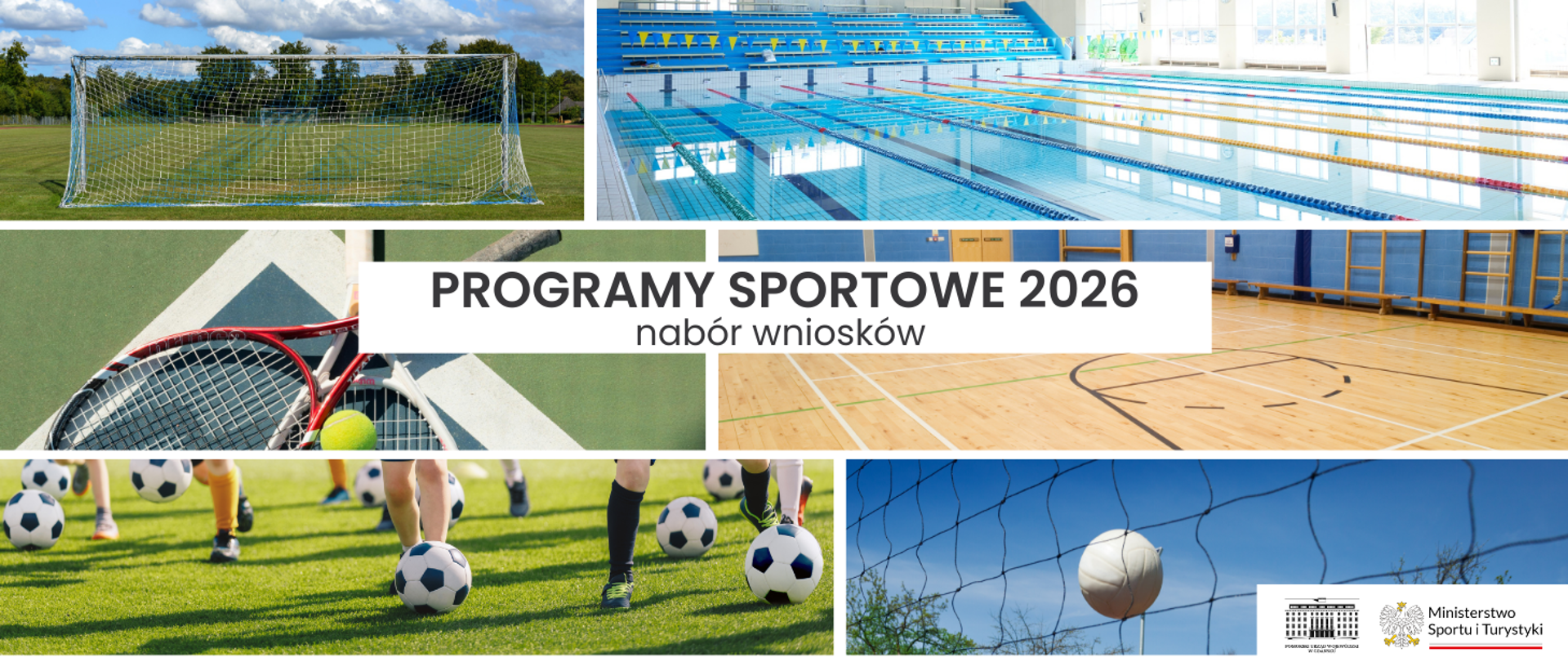 Programy sportowe 2026 - nabór wniosków
