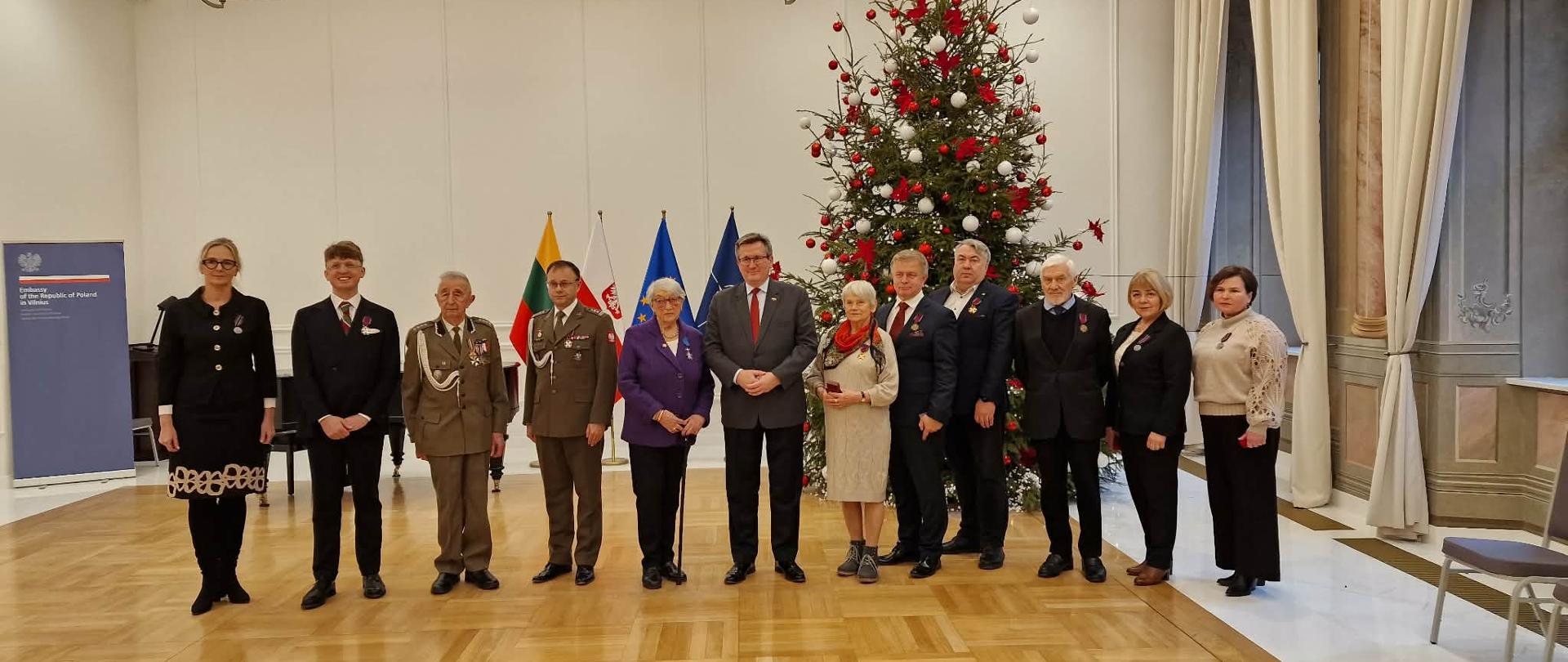 uroczystość wręczenia odznaczeń państwowych