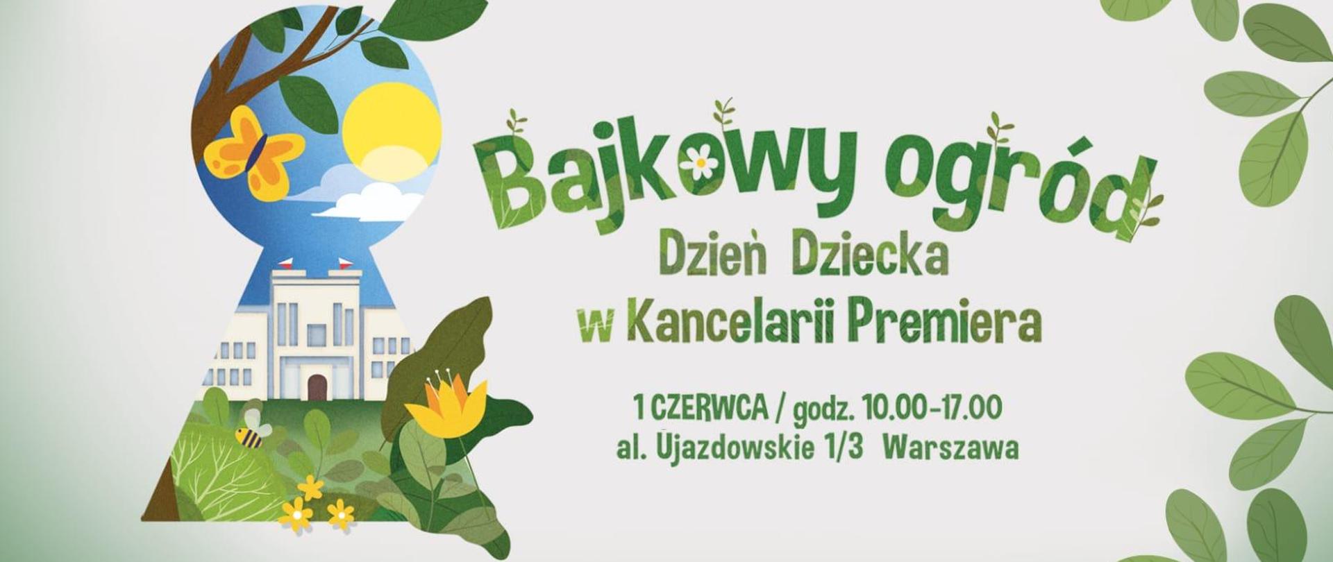 grafika symboliczna - bajkowy ogród