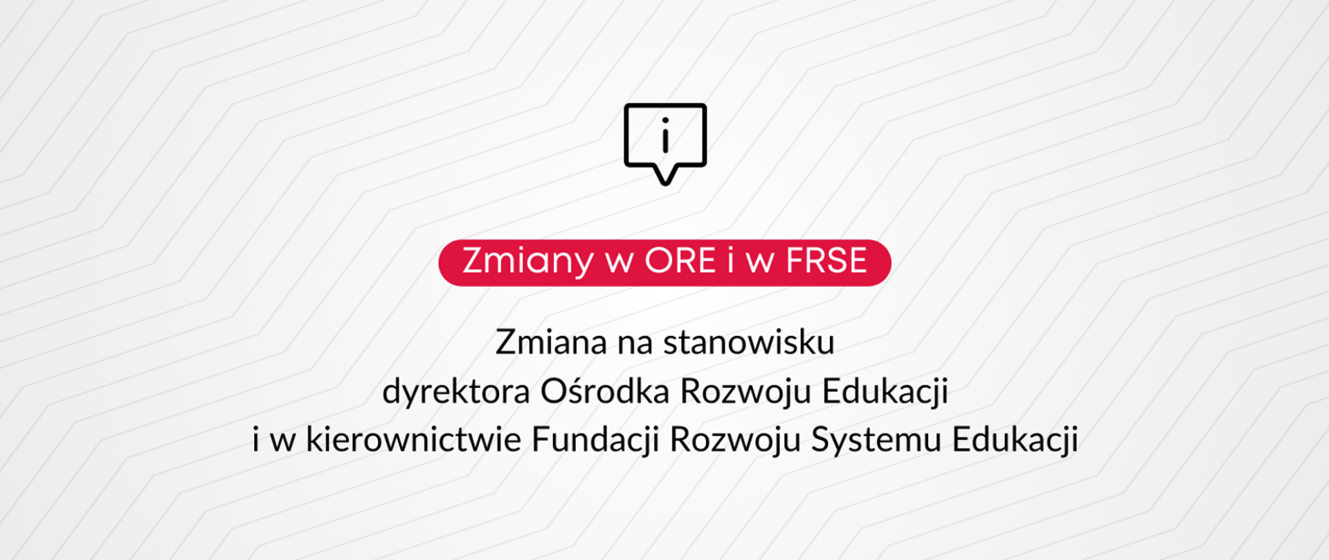 Zmiany w ORE i w FRSE