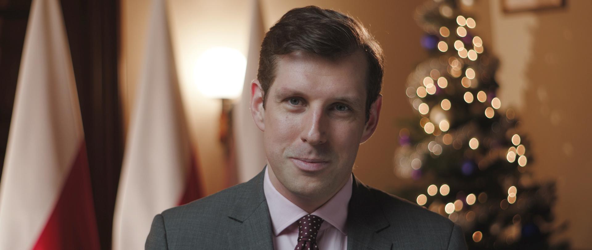 Życzenia świąteczne wojewody łódzkiego Tobiasza Bocheńskiego 