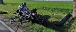 Wypadek dwóch samochodów osobowych w miejscowości Kisiny
