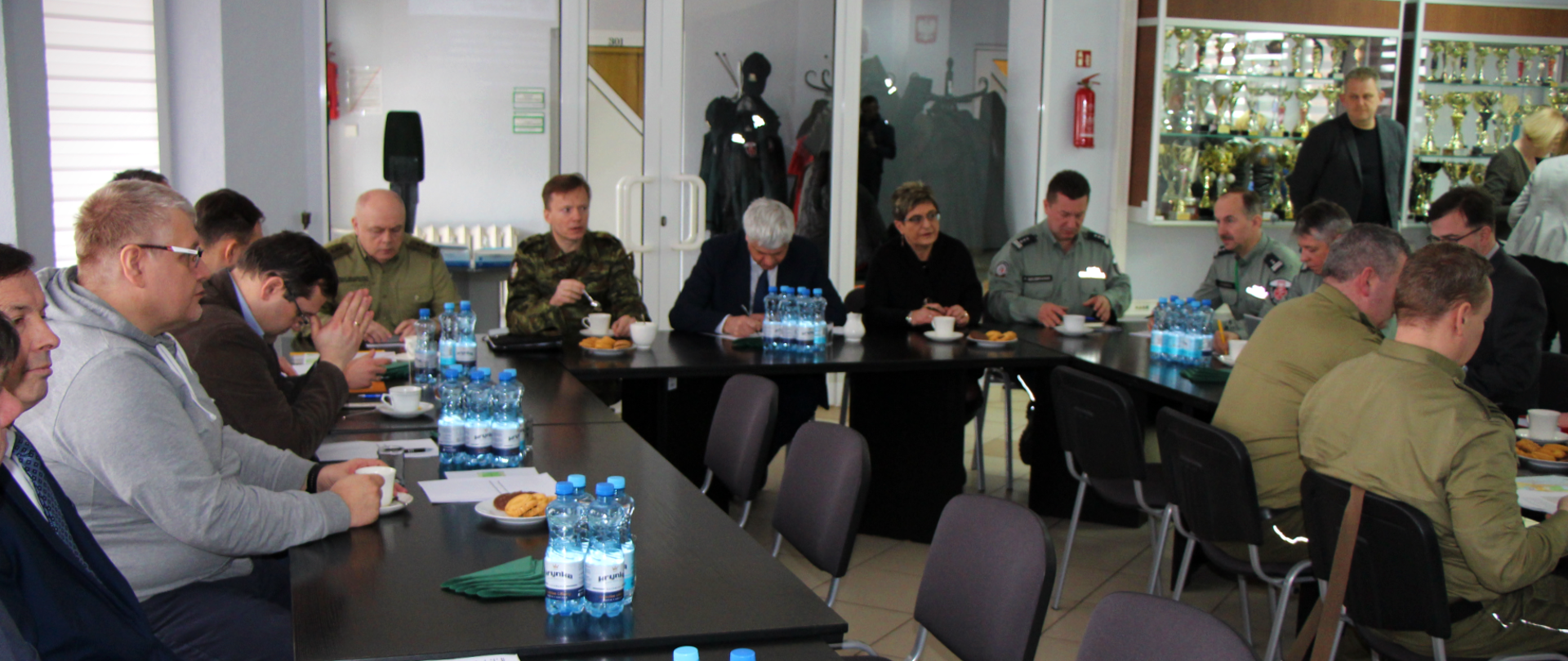 Posiedzenie dotyczące przejścia granicznego w Bobrownikach