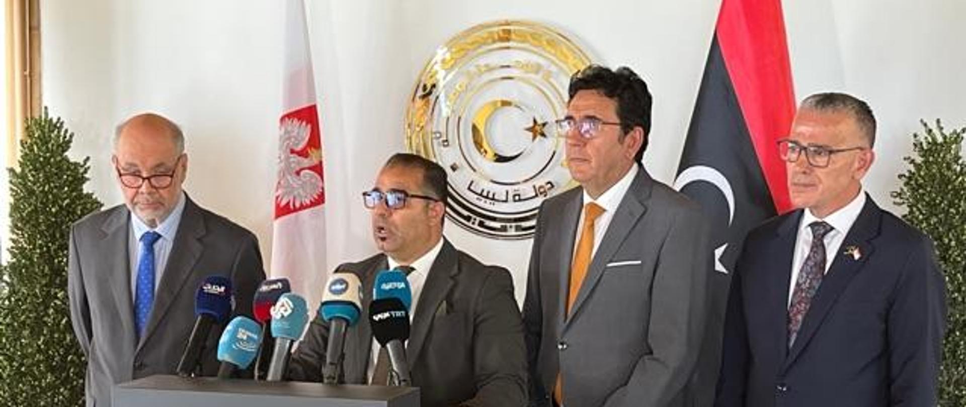 Spotkanie w libijskim MSZ