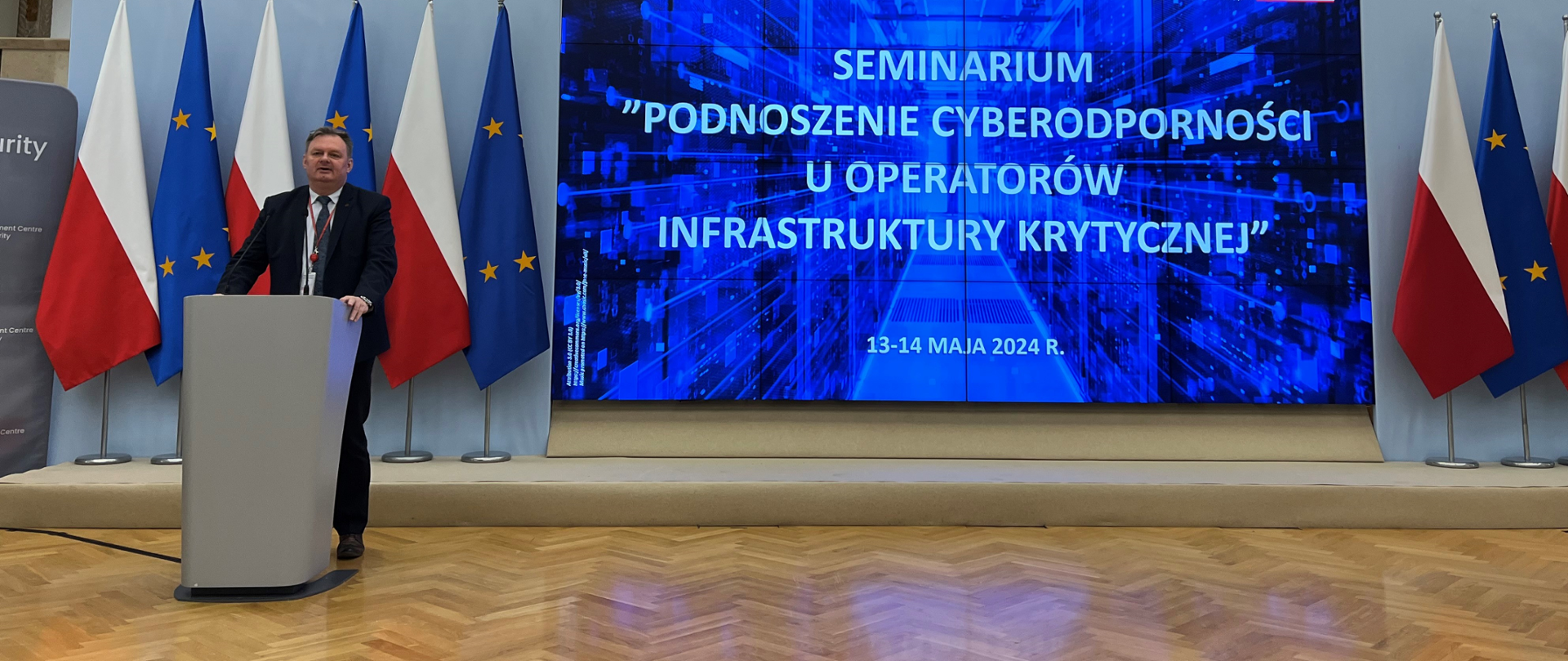 Seminarium IK 2024 - z-ca dyrektora RCB Mariusz Marchlewicz