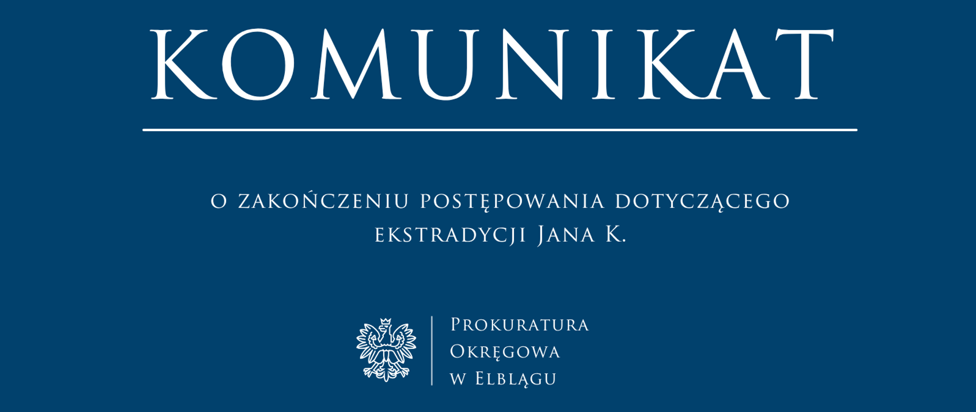KOMUNIKAT