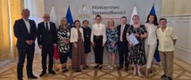 Spotkanie przedstawicieli tłumaczy przysięgłych z kierownictwem Ministerstwa Sprawiedliwości