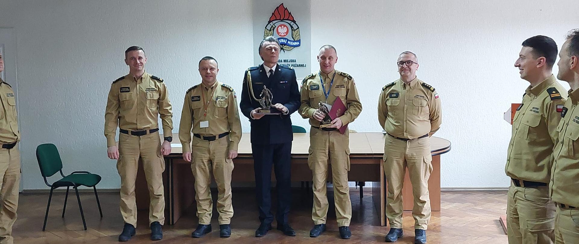 Odprawa w KM PSP