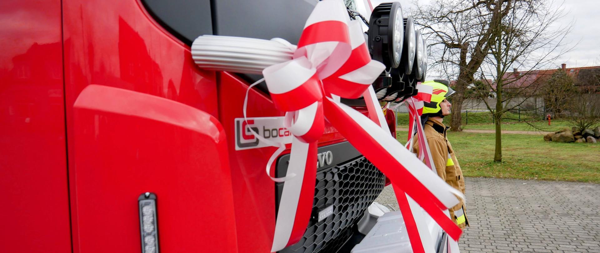 Nowy samochód gaśniczy dla OSP Cybinka