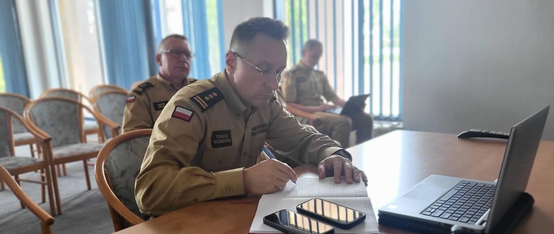 Wideokonferencja dotycząca sytuacji pogodowej w kraju