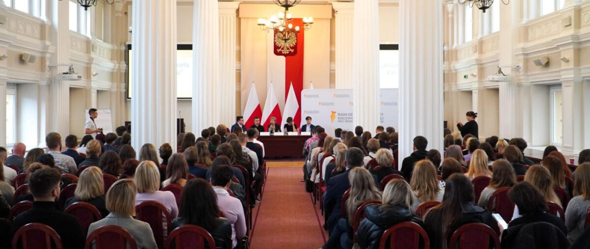 Uczestnicy wojewódzkich konsultacji Rady Dzieci i Młodzieży