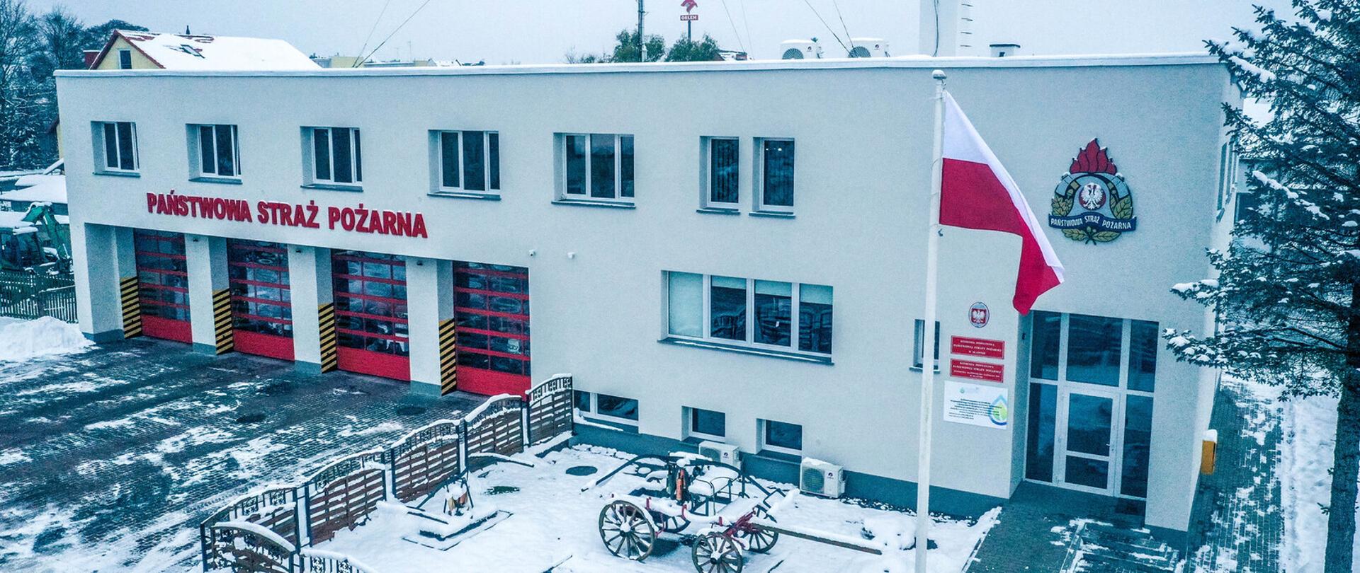 Termomodernizacja budynku Komendy Powiatowej PSP w Sławnie